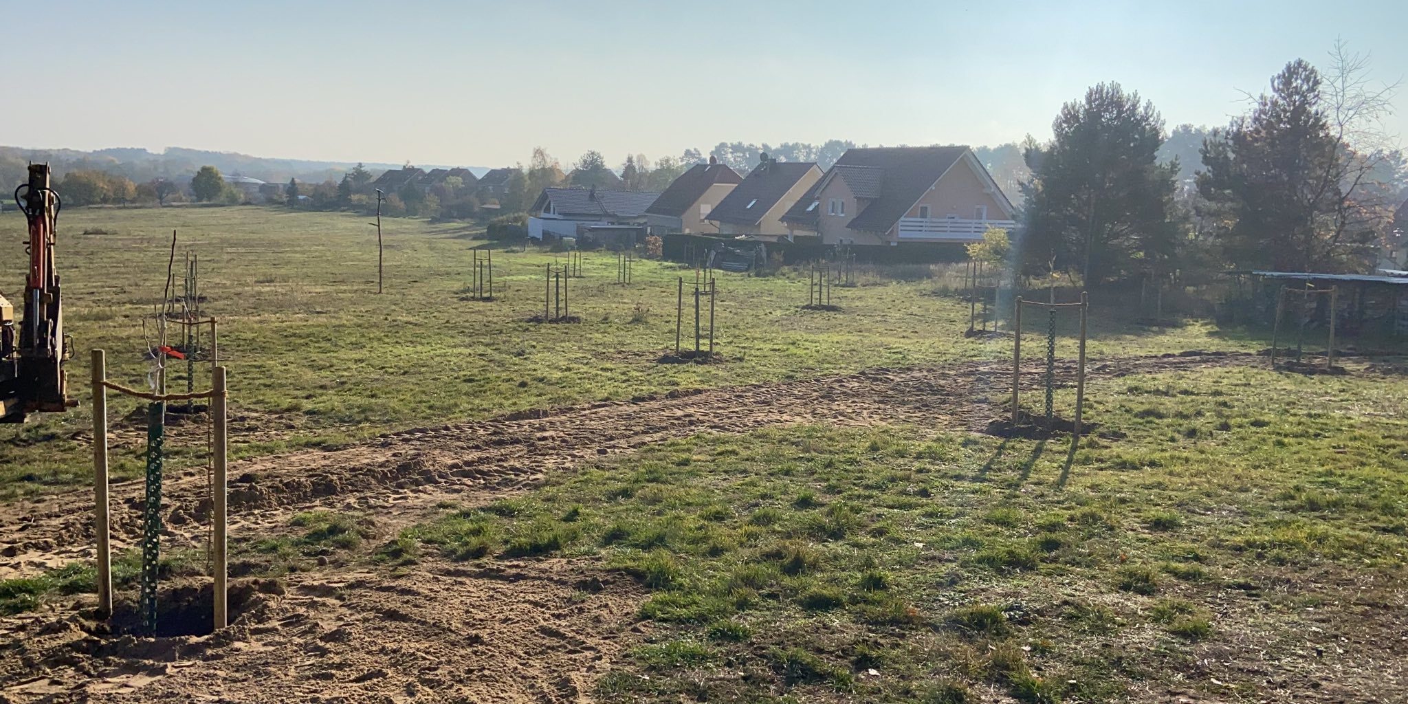 14.11.2022-fertig ist die Pflanzaktion HeilOrt Bad Belzig